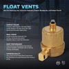 Midline Valve S1546-OM Radiator Steam Air Float Vent; Heat Regulator