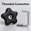 Snow Blower Handle Knob Lock Kit Compatible with 114-3779, 108-4887