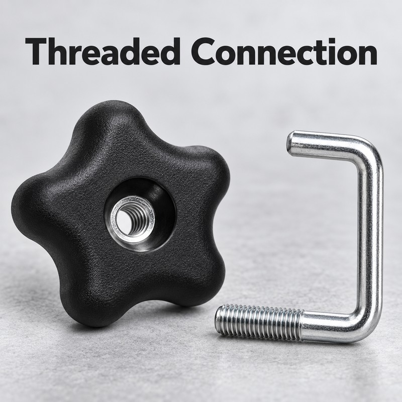 Snow Blower Handle Knob Lock Kit Compatible with 114-3779, 108-4887