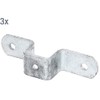 Alberts 701529 Mounting Strap for Universal Posts | Hot-Dip Galvanised