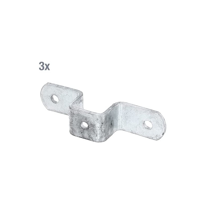 Alberts 701529 Mounting Strap for Universal Posts | Hot-Dip Galvanised