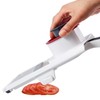 Zyliss E900040 Hand Held Food Slicer, Plastic/Stainless Steel, White/Red, Multi