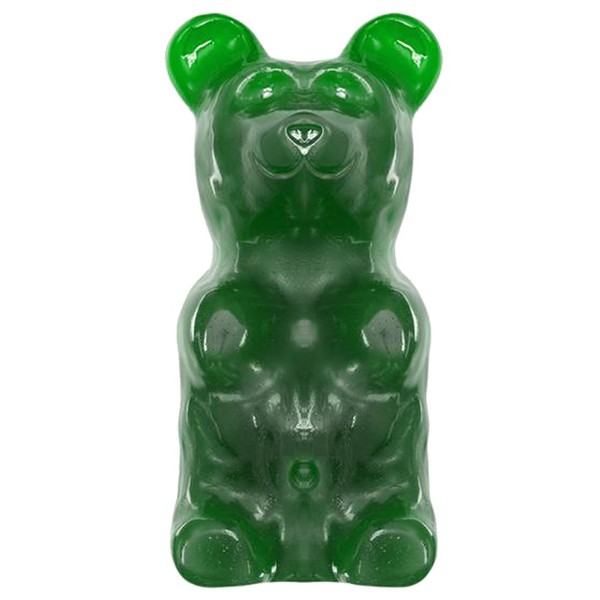 The Gummy Bear Guy | World's Largest Gummy Bear (Green Apple)
