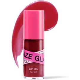 Innbeauty Project Aceite Para Labios Glaze Merlot 0,2 Onzas Líquidas (Paquete De 1) Rojo Oscuro
