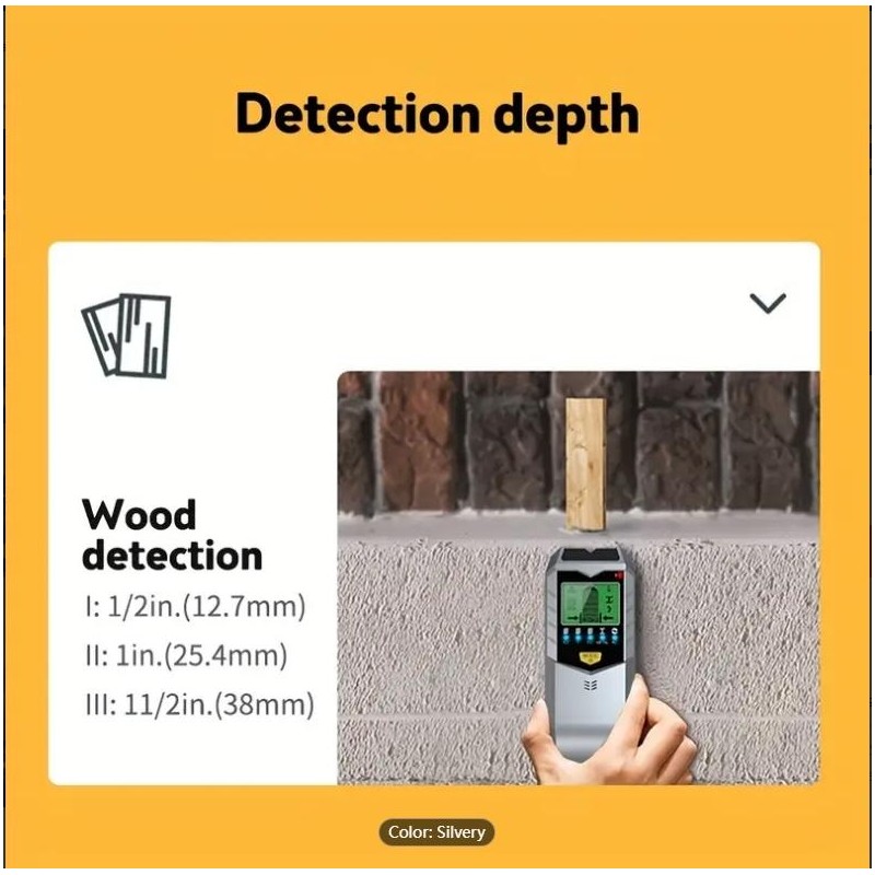5 In 1 Electronic Wall Detector Finders Multifunctional Handheld Metal