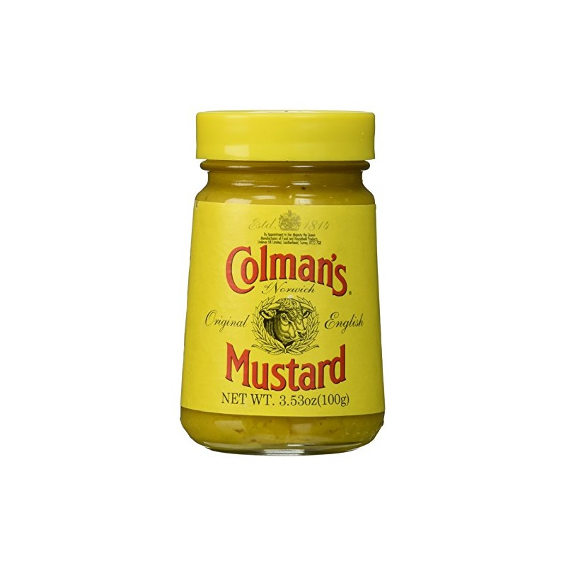 Colmans Original English Mustard, 3.53 Ounce (2 pack)