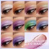 Green Eyeshadow, Liquid Glitter Eyeshadow, Shimmer Highly Pigmented Long Lasting