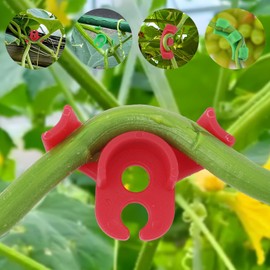 Yoosso Pack of 120 Plant Benders, LST Clips, Low Stress Plant Clips for Bending, 90 Degree Training Clips for Low Load Plant Growth Bender (2 Sizes)