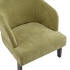 GDFStudio Modern Accent Chair with Round Backrest,Mid-Century Lounge Chairs with