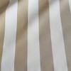 Fabric Sold by the Metre Awning Fabric Block Stripes Beige