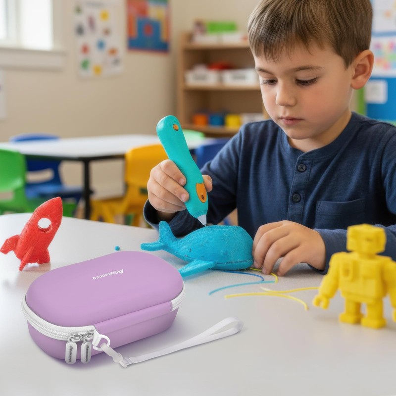 Againmore Case Compatible with 3Doodler Start+ Essentials (2024,2023), 3D Pen
