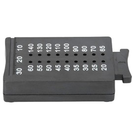 FUREIN SMILE Gutta Percha Cutter Measuring Ruler Dental Tool Precision Engineered Plastic 7 x 4 cm