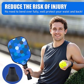 Pickleball Ball Pick Up Accessory，Suction Cup Retriever for Court Sports