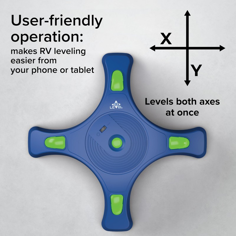Camco Camper/RV EZ Level - Features Illuminated Indicator Lights &