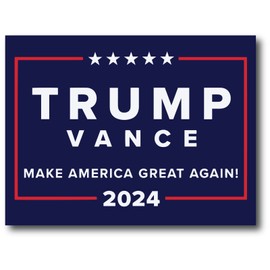 Unbranded Trump Vance 2024 Take America Back Flag Large Banner Outdoor Yard Sign 5x3 Foot