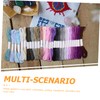 Gadpiparty Bundles of Cuttable Embroidery Threads Multi Function Sewing Supplies