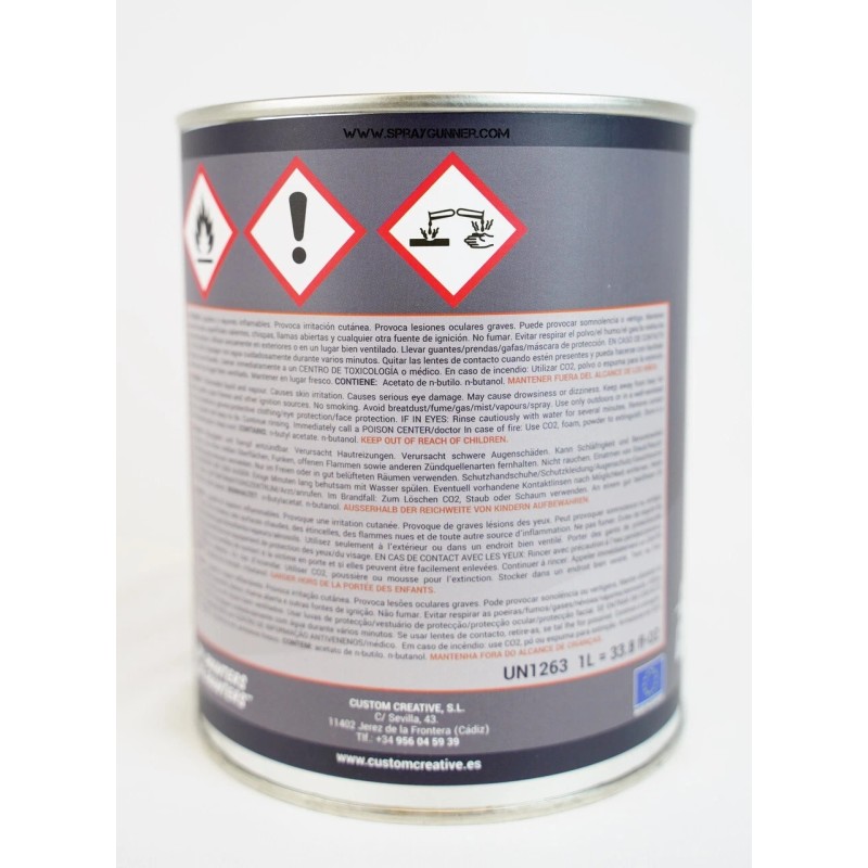 Custom Creative Paints: Lavender Purple 1 liter (33.8oz)