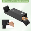 RDUIGT Steel Wall Mounted Trash Disposal Outdoor, Commercial Trash Can