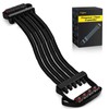 Utypee Chest Expander, Arm Training, 5-Level Adjustable Resistance Bands for