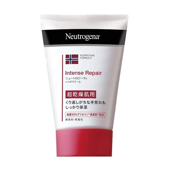 Norwegian Formula Intense Repair Hand Cream for Ultra Dry Skin, Unscented, Single Item, 50g 50g (x1)