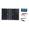 Solar Battery Charging Panel 50W Monocrystalline DC 18V Portable Solar