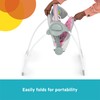 Bright Starts Pink Paradise Portable Compact Automatic Baby Swing with