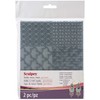 Sculpey Tools™ Geometric Texture Sheet Set, reusable 2 piece set,