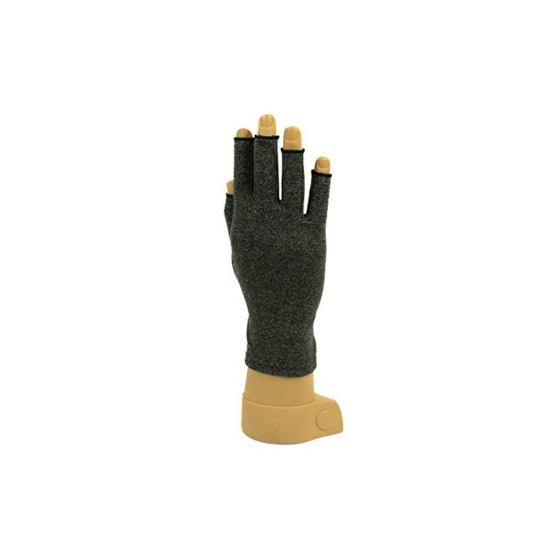 Rolyan 49430 Fingerless Compression Glove for Arthritis for Men &