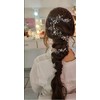 Bridal Hair Vines Crystal Wedding Headpieces, 20 Inches Handmade Crystal