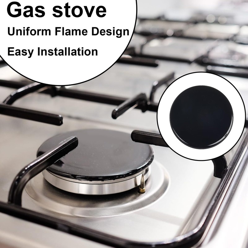 4 Pcs Universal Cooker Hob Gas Burner Cap, Gas Hob