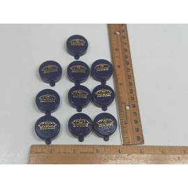Corona 10 Corona Salt Pepper Shaker Caps Lids for Corona / Coronita Bottles Gold Crown