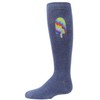 MeMoi Girls' Tie-Dye Popsicle Knee-High Socks Denim 2