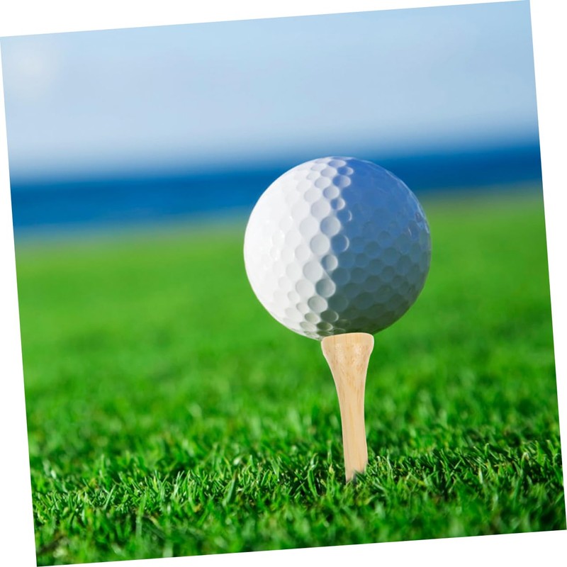 BESPORTBLE Versatile Golf Tee Set 40 Pcs Bamboo Tees Golf