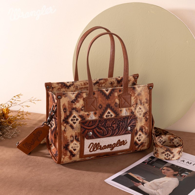 Montana West Wrangler Aztec - Bolsa de mano para mujer,