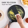 SENSARTE Nonstick Crepe Pan, Swiss Granite Coating Dosa Pan Pancake