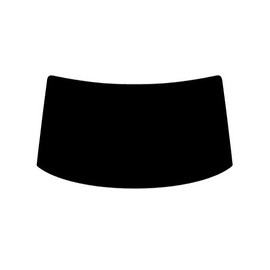 TRUE LINE Automotive Nano Ceramic Windshield Tint Strip, for Back Windshield Only - Customize Shade: 5%, 20%, 35%, 50% - Pre-Cut Ceramic Tinting Film Kit - Superior Heat Reduction