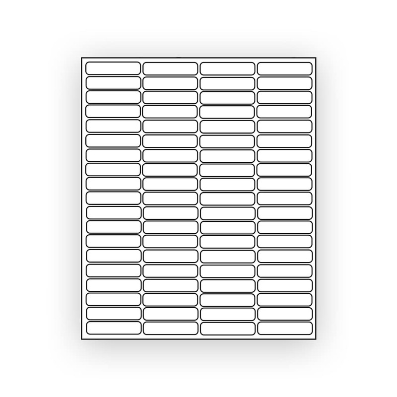 800 EcoSwift Shipping Labels 1 3/4 x 1/2 inches Mailing