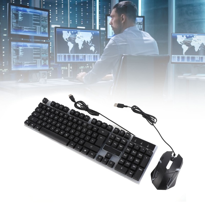 USB Keyboard Mouse Mice Keyboard Set Office Keyboard Mouse Combo