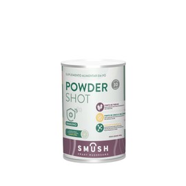 SMUSH Immunity shot - Support Gut Health and Immunity boost Powder | Natural Lemon Flavor (1-Pack, Chaga and Turkey tail Mushroom)