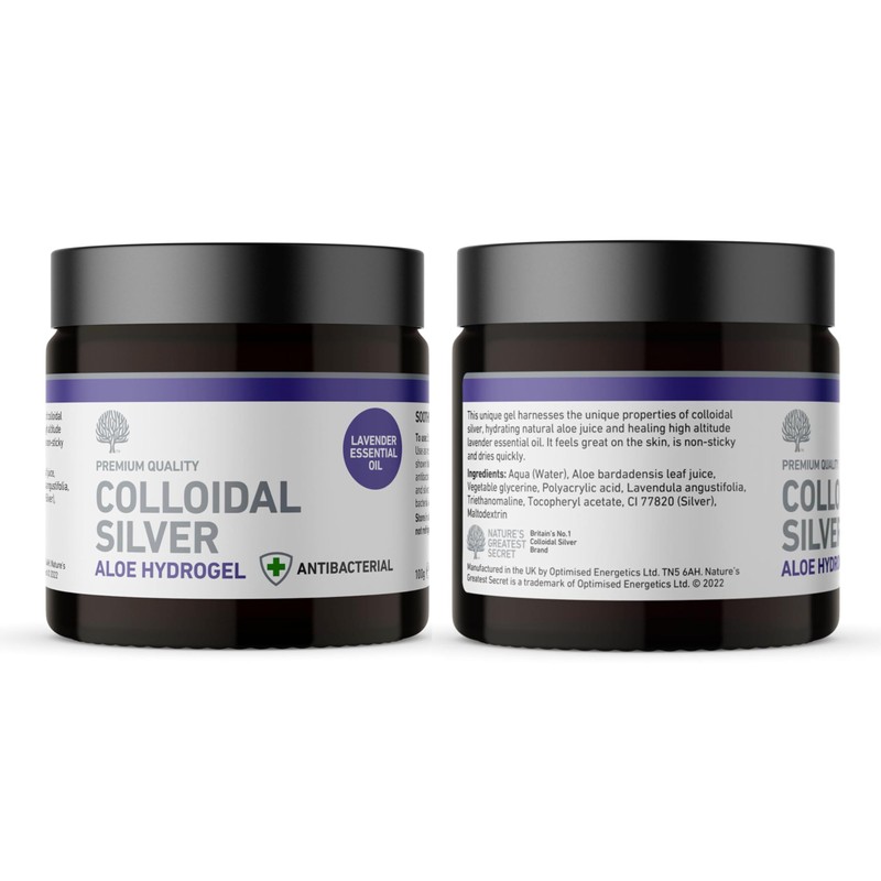 Nature's Greatest Secret Antibacterial Soothing & Hydrating Aloe Vera Hydrogel