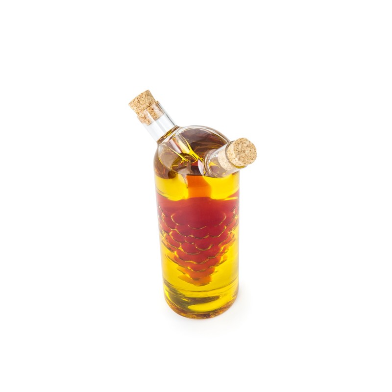 Fox Run 7050 Run Grape Motif Oil and Vinegar Cruet