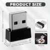 4 PCS USB LED Car Interior Atmosphere Lamp, Portable Mini