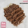 SVNMU Pre-Looped Ocean Wave Crochet Hair 12inch #30 8 Packs
