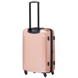 American Tourister Moonlight Hardside Expandable Luggage with Spinner Wheels, Rose Gold, Checked-Large 28-Inch