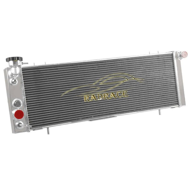 RadRace 3 Row Aluminum Radiator for 1991-2001 Jeep Cherokee Comanche