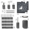 Clara Clark Bathroom Accessories Set - 23PC Shower Curtain Set
