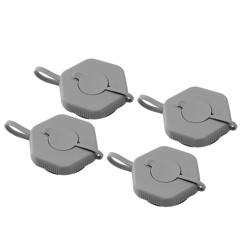 4pcs Leakage Proof Gallon Water Jug Lid Cover Replacement Reusable