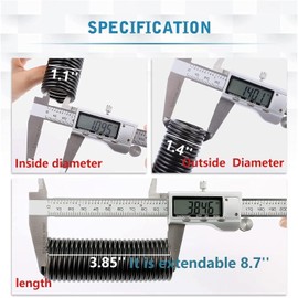 YRDGRG Vacuum Cleaner Lower Duct Hose Compatible for Shark NV800 NV801 HV300 HV322 HV320 NV680 NV681 NV682 NV683 Vacuum Cleaner Accessories（Dark black）Extra - thick version