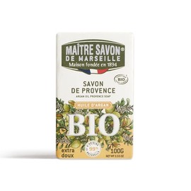 Maitre Savon de Marseille Savon de Provence Biot 3.5 oz (100 g) (Argan Oil)