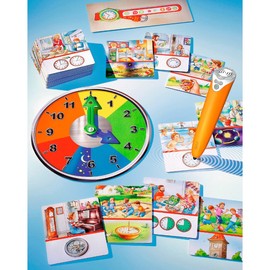 Ravensburger tiptoi Educational Game Round the Clock - 00736 / Simply Read and Understand the Clock